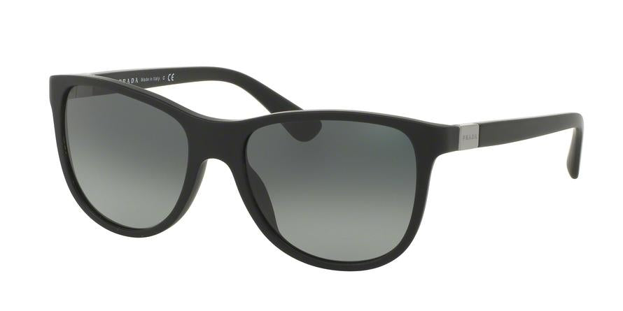 Prada PR20SS Square Sunglasses  1AB0A9-BLACK 56-18-140 - Color Map black