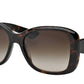 Prada HERITAGE PR32PS Square Sunglasses  2AU6S1-HAVANA 57-17-140 - Color Map havana