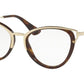 Prada PR53UVF Cat Eye Eyeglasses