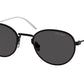 Prada PR53WS Phantos Sunglasses  04Q5S0-MATTE BLACK 50-22-145 - Color Map black