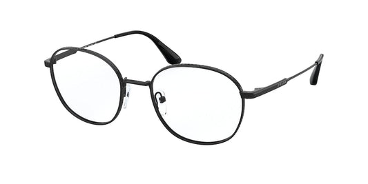 Prada PR53WV Phantos Eyeglasses  1AB1O1-BLACK 52-19-145 - Color Map black