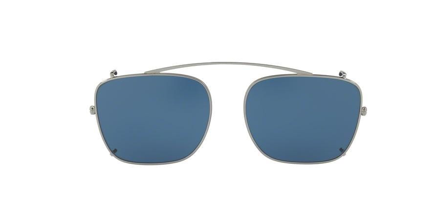 Prada PR59TS Rectangle Clip-On  5AV1V1-GUNMETAL 53-18-0 - Color Map gunmetal