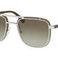 Prada CONCEPTUAL PR59US Square Sunglasses  1BC4K1-SILVER 59-17-145 - Color Map silver