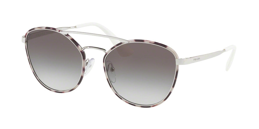 Prada PR63TS Square Sunglasses  UAO0A7-SPOTTED OPAL BROWN 55-19-140 - Color Map brown