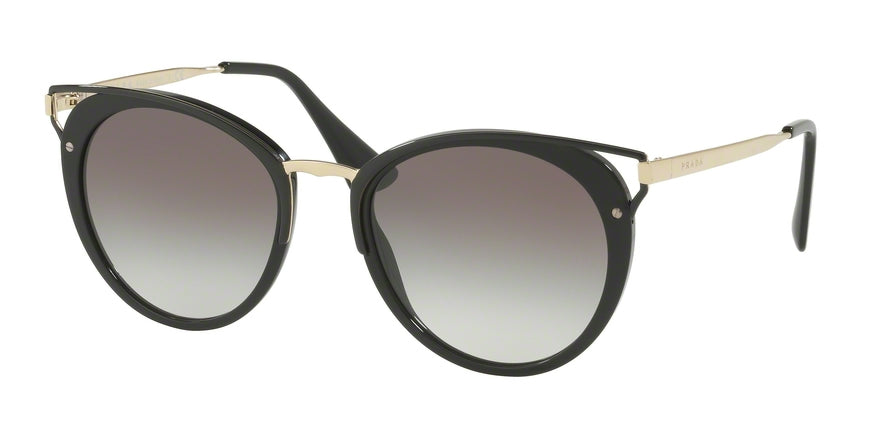 Prada CATWALK PR66TS Phantos Sunglasses  1AB0A7-BLACK 54-20-145 - Color Map black