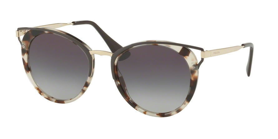 Prada CATWALK PR66TS Phantos Sunglasses  UAO5D1-SPOTTED OPAL BROWN 54-20-145 - Color Map brown