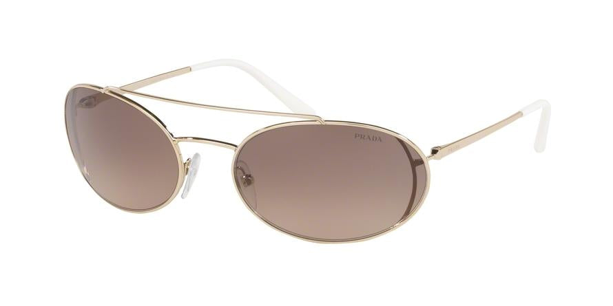 Prada 61mm oval sunglasses clearance