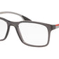 Prada Linea Rossa LIFESTYLE PS01LV Pillow Eyeglasses  01D1O1-GREY 54-18-145 - Color Map grey