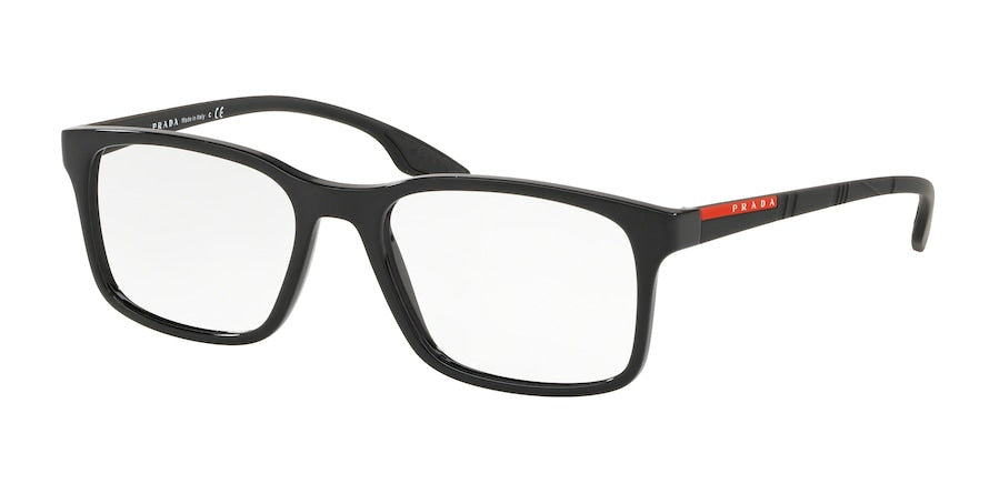 Prada Linea Rossa LIFESTYLE PS01LV Pillow Eyeglasses  1AB1O1-BLACK 54-18-145 - Color Map black