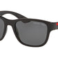 Prada Linea Rossa ACTIVE PS01US Pillow Sunglasses  1AB5Z1-BLACK 59-19-145 - Color Map black