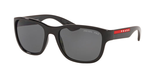 Prada Linea Rossa ACTIVE PS01US Pillow Sunglasses  1AB5Z1-BLACK 59-19-145 - Color Map black