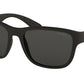Prada Linea Rossa ACTIVE PS01US Pillow Sunglasses  DG05S0-BLACK RUBBER 59-19-145 - Color Map black