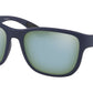 Prada Linea Rossa ACTIVE PS01US Pillow Sunglasses  TFY740-BLUE RUBBER 59-19-145 - Color Map blue