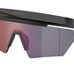 Prada Linea Rossa PS01YS Irregular Sunglasses  17G08F-MATTE BLACK 44-144-130 - Color Map black