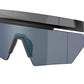 Prada Linea Rossa PS01YS Irregular Sunglasses  1BO03U-MATTE BLACK 44-144-130 - Color Map black