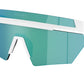 Prada Linea Rossa PS01YS Irregular Sunglasses  AAI08R-MATTE WHITE 44-144-130 - Color Map white
