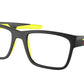 Prada Linea Rossa PS02PV Pillow Eyeglasses  17G1O1-MATTE BLACK 55-19-140 - Color Map black