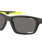 Prada Linea Rossa PS04YS Irregular Sunglasses  17G02G-MATTE BLACK 57-18-140 - Color Map black