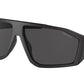 Prada Linea Rossa PS08WS Irregular Sunglasses  1BO06F-MATTE BLACK 67-13-130 - Color Map black