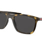 Prada Linea Rossa PS10WS Pillow Sunglasses  58106F-RUBBER HAVANA 54-19-140 - Color Map havana