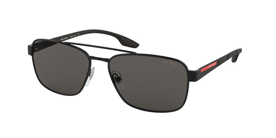 Prada Linea Rossa LIFESTYLE PS51US Pillow Sunglasses  1AB5S0-BLACK 62-16-145 - Color Map black