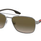 Prada Linea Rossa LIFESTYLE PS51US Pillow Sunglasses  5AV1X1-GUNMETAL 62-16-145 - Color Map black