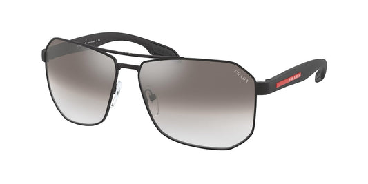 Prada Linea Rossa PS51VS Pillow Sunglasses  1BO5O0-MATTE BLACK 62-14-140 - Color Map black