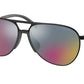 Prada Linea Rossa PS51XS Pilot Sunglasses  1BO01M-MATTE BLACK 59-15-145 - Color Map black