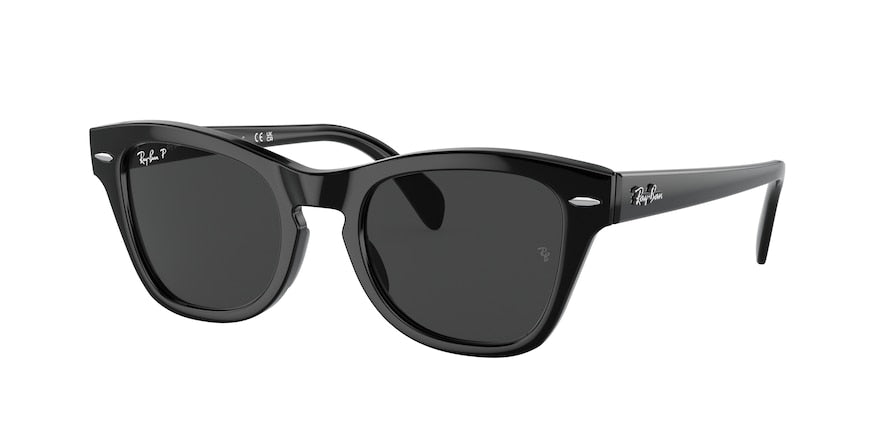 Ray-Ban RB0707S Square Sunglasses  901/48-BLACK 53-21-145 - Color Map black
