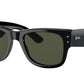 Ray-Ban MEGA WAYFARER RB0840SF Square Sunglasses  901/31-BLACK 52-21-145 - Color Map black