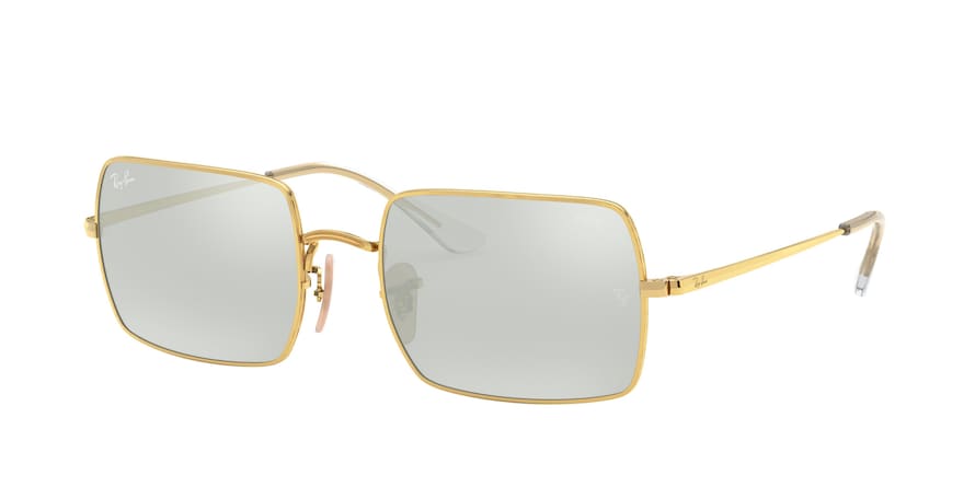 Ray-Ban RECTANGLE RB1969 Rectangle Sunglasses  001/W3-ARISTA 54-19-145 - Color Map gold