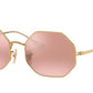 Ray-Ban OCTAGON RB1972 Rectangle Sunglasses  001/3E-ARISTA 54-19-145 - Color Map gold
