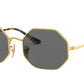 Ray-Ban OCTAGON RB1972 Rectangle Sunglasses  9150B1-ARISTA 54-19-145 - Color Map gold