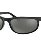 Ray-Ban PREDATOR 2 RB2027 Rectangle Sunglasses  601/W1-BLACK 62-19-130 - Color Map black