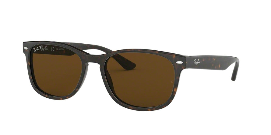 Ray-Ban RB2184 Square Sunglasses  902/57-TORTOISE 57-18-145 - Color Map havana