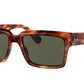 Ray-Ban INVERNESS RB2191F Pillow Sunglasses  954/31-STRIPED HAVANA 55-18-145 - Color Map havana
