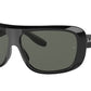 Ray-Ban BLAIR RB2196 Pillow Sunglasses  901/58-BLACK 64-13-140 - Color Map black