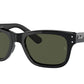 Ray-Ban MR BURBANK RB2283 Rectangle Sunglasses  901/31-BLACK 58-20-145 - Color Map black