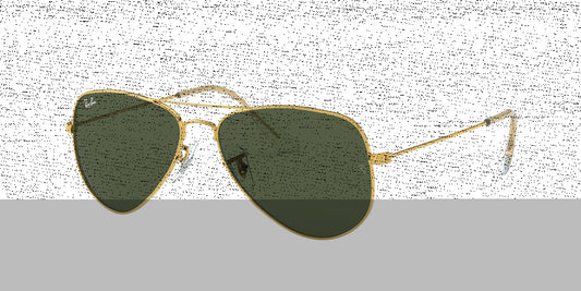 Ray-Ban AVIATOR SMALL METAL RB3044 Pilot Sunglasses  L0207-ARISTA 52-14-135 - Color Map gold