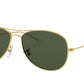 Ray-Ban COCKPIT RB3362 Pilot Sunglasses  001-ARISTA 59-14-135 - Color Map gold
