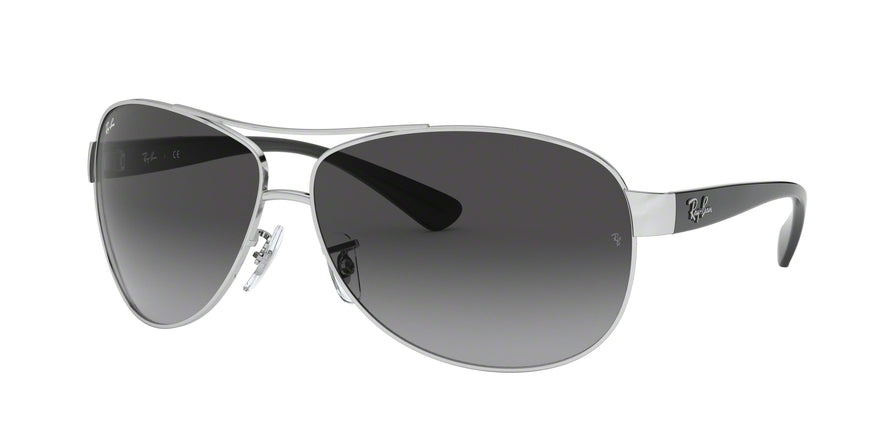 Ray-Ban RB3386 Pilot Sunglasses  003/8G-SILVER 67-13-130 - Color Map silver