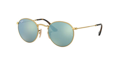 Ray-Ban ROUND METAL RB3447N Round Sunglasses  001/30-ARISTA 50-21-145 - Color Map gold