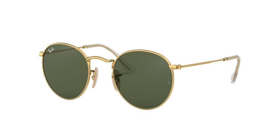 Ray-Ban ROUND METAL RB3447N Round Sunglasses  001-ARISTA 53-21-145 - Color Map gold