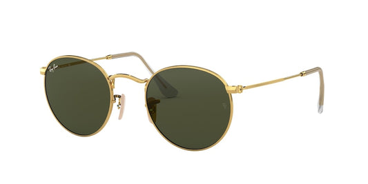 Ray-Ban ROUND METAL RB3447 Round Sunglasses  001-ARISTA 53-21-145 - Color Map gold