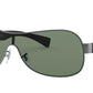 Ray-Ban RB3471 Pilot Sunglasses  004/71-GUNMETAL 32-132-130 - Color Map gunmetal