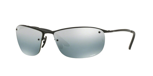 Ray-Ban RB3542 Rectangle Sunglasses  002/5L-BLACK 63-15-125 - Color Map black