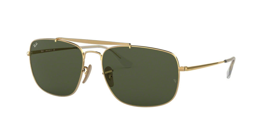 Ray-Ban THE COLONEL RB3560 Square Sunglasses  001-ARISTA 61-17-145 - Color Map gold