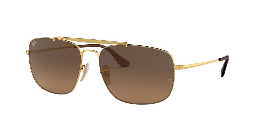Ray-Ban THE COLONEL RB3560 Square Sunglasses  910443-HAVANA 61-17-145 - Color Map havana