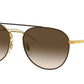 Ray-Ban RB3589 Phantos Sunglasses  905513-BROWN ON ARISTA 55-18-140 - Color Map brown