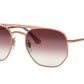 Ray-Ban RB3609 Irregular Sunglasses  91410T-DEMI GLOSS COPPER 54-20-145 - Color Map bronze/copper